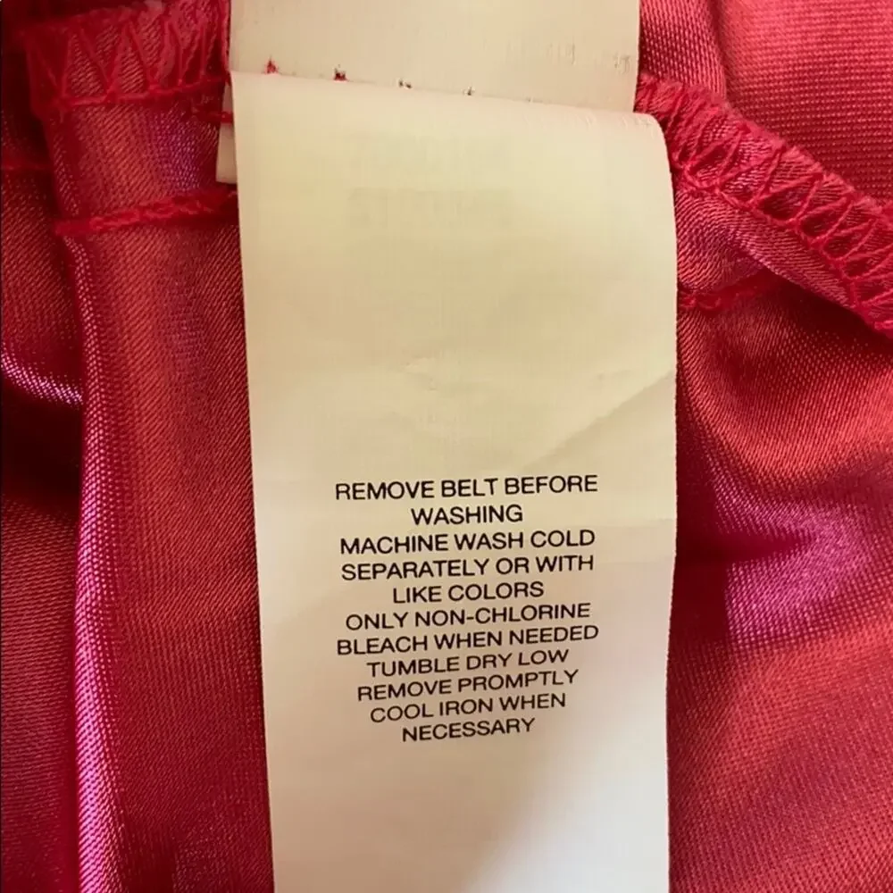Place | Floral belted dress Size 4